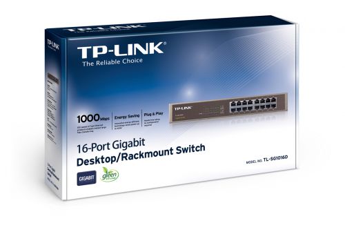 TP-Link 16 Port Gigabit Ethernet Desktop Switch