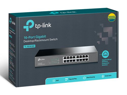 TP-Link 16 Port Gigabit Ethernet Desktop Switch