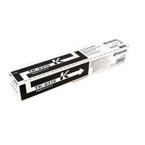 Kyocera TK8315K Black Toner Cartridge 12k pages - 1T02MV0NL0