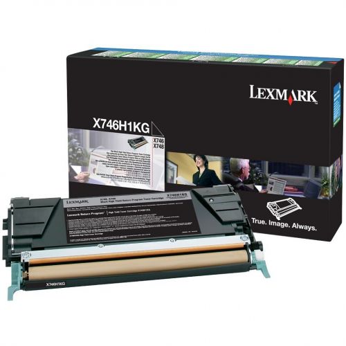 Lexmark Return Program (High Yield: 12,000 Pages) Black Toner Cartridge for X746/ X748 printers