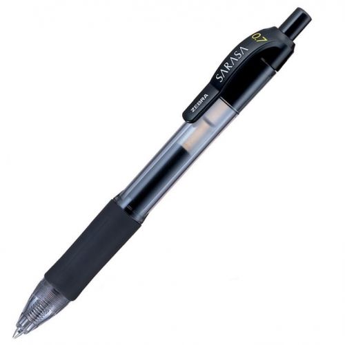 Zebra Sarasa SE Gel Rollerball Pen Black PK12