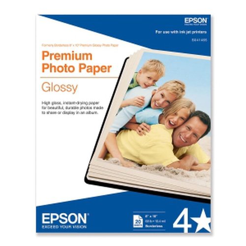 Epson 200x300mm Photo Paper 7.9” x 11.8” ** EOL ** C13S041254