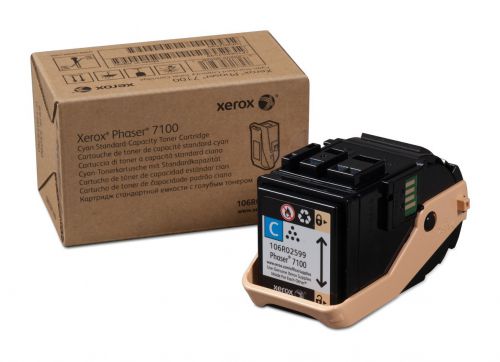 Xerox (Cyan) Toner Cartridge (Yield 4,500 Pages) for Phaser 7100