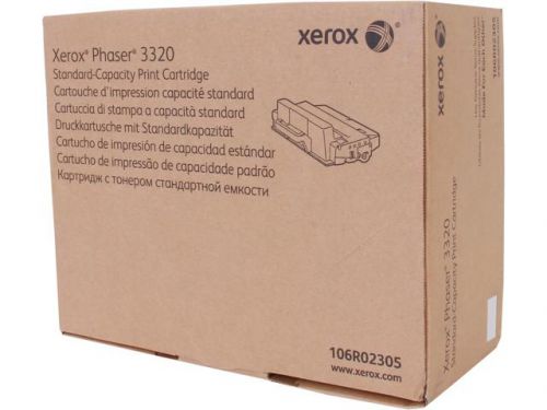 Xerox Black Standard Capacity Toner Cartridge 5k pages for 3320 - 106R02305 XE106R02305