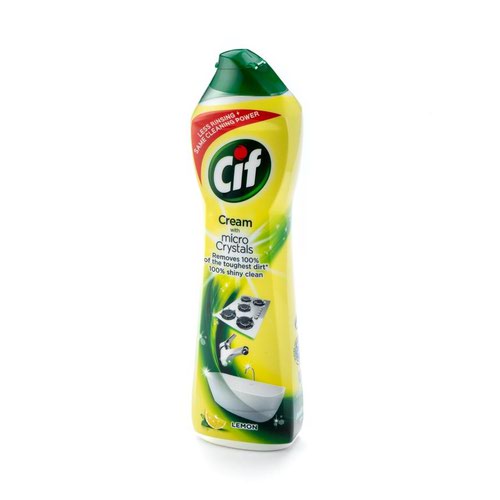 CIF Cream Cleaner Lemon Multi-Surface 500ml 1005046