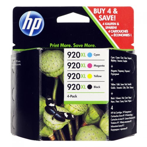 HP C2N92AE 920XL Ink Multipack 49ml and 3x 6ml