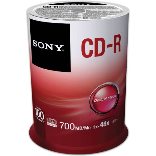 Sony CD-R 80Min 700MB 100 Pack Spindle