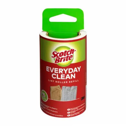 Scotch-Brite™ Everyday Clean Lint Roller Refill, 30 Sheets, 1/Pack