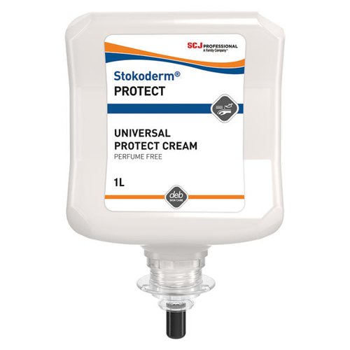 Deb Stokoderm Protect PURE Hand Cream 1 Litre Cartridge - UPW1L