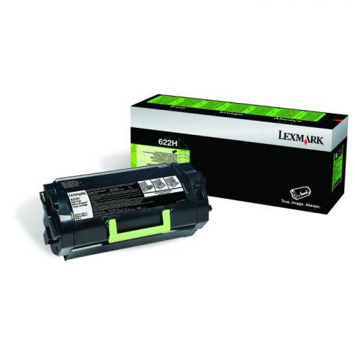 Lexmark Return Program 622H (High Yield: 25,000 Pages) Black Toner Cartridge
