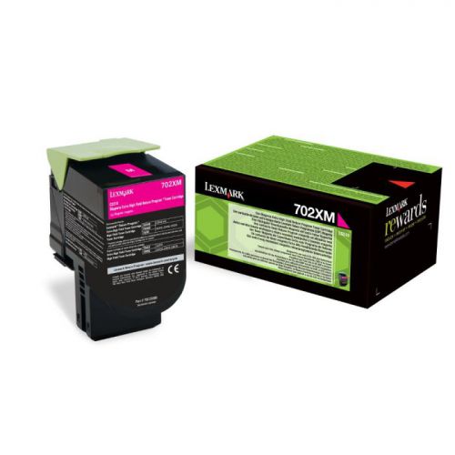 Lexmark Return Program702XK (Extra High Yield: 8,000 Pages) Black Toner Cartridge