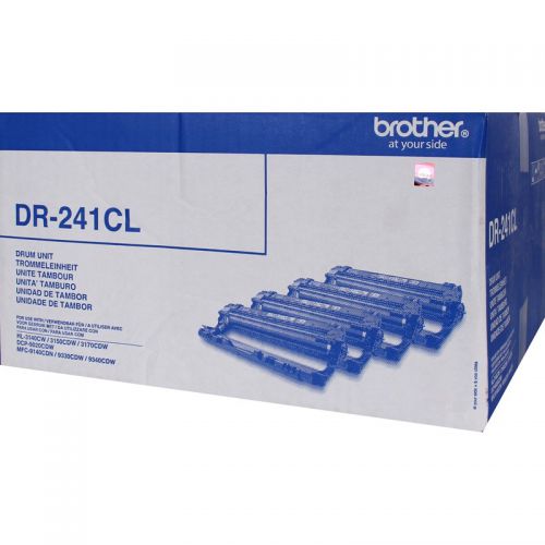 BRDR241CL | Keep your office laser printer performing just as it should and ensure your printouts remain the best-possible quality with this genuine Brother DR241CL Drum Unit. The DR241CL is simple to install, reliable and long-lasting, ensuring that print problems won’t slow you down.