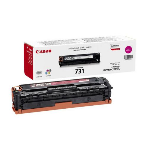 Canon 731M Magenta Standard Capacity Toner Cartridge 1.5k pages - 6270B002