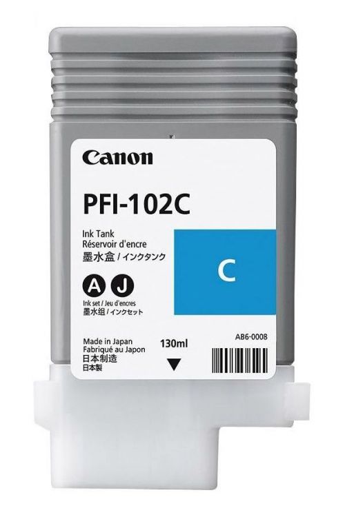 Canon PFI106PC Photo Cyan Standard Capacity Ink Cartridge 130ml - 6625B001