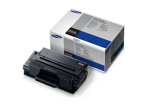 Samsung MLTD203L Black Toner Cartridge 5K pages - SU897A