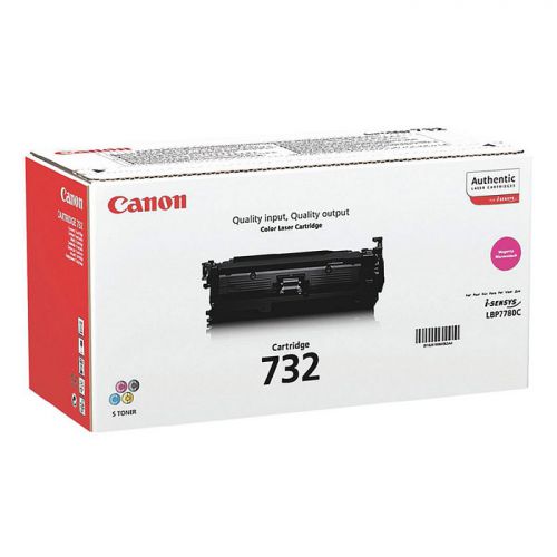 Canon 732M Magenta Standard Capacity Toner Cartridge 6.4k pages - 6261B002