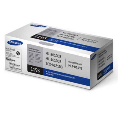 Samsung MLTD119S Black Toner Cartridge 2K pages - SU863A