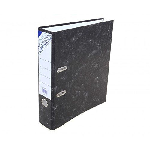 Centurion Lever Arch File Paper on Board Foolscap 70mm Spine Width Cloud (Pack 10)