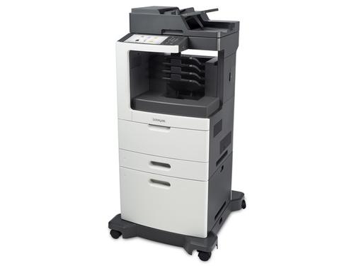 Lexmark MX812dme Mono Laser Multifunction Printer (Print/Scan/Copy/Fax) 1GB (10.2 inch) Colour Touchscreen 66ppm (Mono) with 4-Bin Mailbox and 2100 Sh