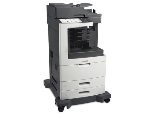 Lexmark MX812dme Mono Laser Multifunction Printer (Print/Scan/Copy/Fax) 1GB (10.2 inch) Colour Touchscreen 66ppm (Mono) with 4-Bin Mailbox