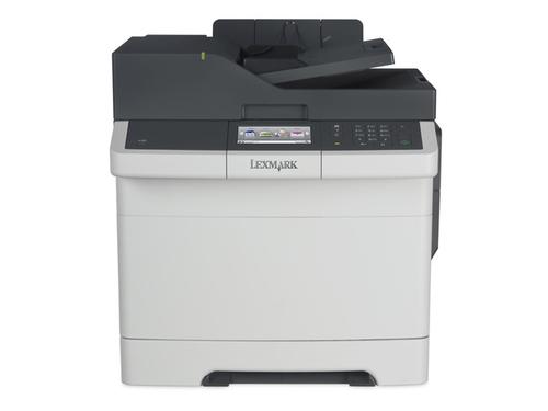 Lexmark CX410e Laser Colour Multifunction Printer (Print/Copy/Scan/Fax) 512MB (4.3 inch) Colour Touch Screen 30ppm (Mono) 30ppm (Colour)