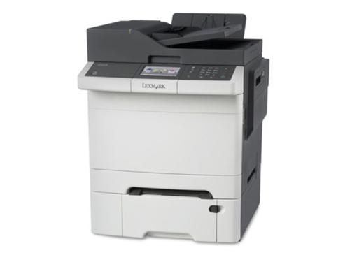 Lexmark CX410dte Laser Colour Multifunction Printer (Print/Copy/Scan/Fax) 512MB (4.3 inch) Colour Touch Screen 30ppm (Mono) 30ppm (Colour)