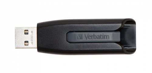VM49174 Verbatim Store n Go V3 USB 3.0 Flash Drive 64GB Black 49174