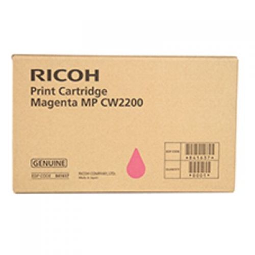 Ricoh MPCW2200 Magenta Ink Cartridge  841637