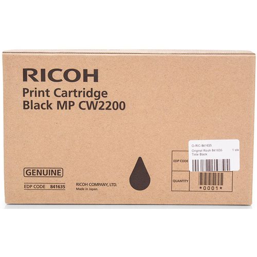Ricoh MPCW2200 Black Ink Cartridge  841635