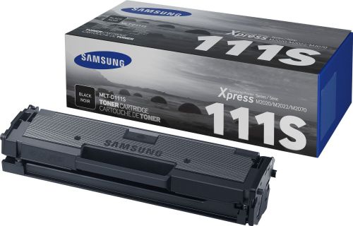 Samsung MLTD111S Black Toner Cartridge 1K pages - SU810A