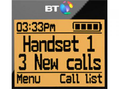 BT BT4600 Big Button Dect Telephone with Answer Machine