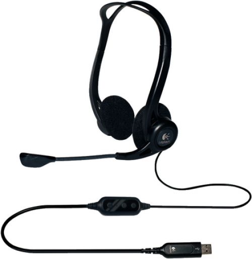 Logitech PC960 Headset Headsets & Microphones 8LO981000100