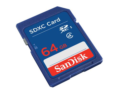 SanDisk SDHC and SDXC memory cards are great choices to capture and store your favourite pictures and videos on standard point and shoot cameras. SanDisk SDHC and SDXC memory cards are compatible with cameras, laptops, tablets, and other devices that support the SDHC and SDXC formats, and are capable of recording hours of HD1 video (720p).SanDisk SDHC and SDXC memory cards offer enough storage space to meet the memory demands of today's high-megapixel digital cameras. Available in capacities from 4GB to 64GB2, SDHC and SDXC cards can store thousands of high-resolution photos and all your favourite HD video clips.
