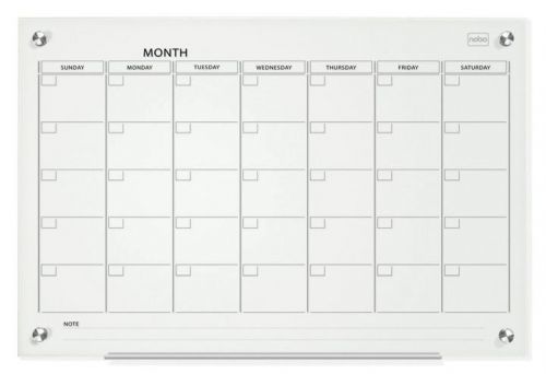 Nobo Glass Magetic Board 600x900mm