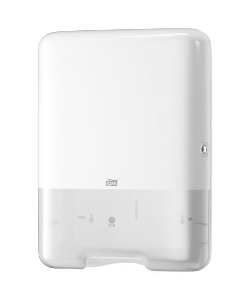 Tork 553000 H3 Singlefold/C-Fold Hand Towel Dispenser White
