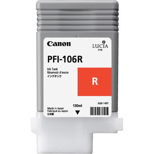 Canon 6627B001 PFI106 Red Ink 130ml