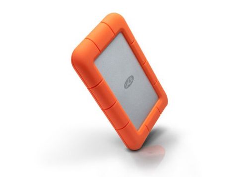8LAC9000298 | The LaCie Rugged Mini Hard Disk shares features with our popular Rugged Hard Disk, like shock resistance, drop resistance, and a rubber sleeve for added protection. But with the Rugged Mini, we've gone a step further: it's also rain-resistant, and pressure-resistant-you can drive over it with a 1-ton car, and it still works! Its small size makes it perfect to take with you wherever you go, and its Rugged exterior provides protection against accidental drops, shock, or pressure.