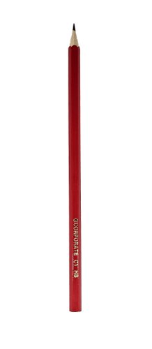 ValueX HB Pencil Hexagonal-Shaped Red Barrel (Pack 12) - 785000 Office Pencils 18169HA