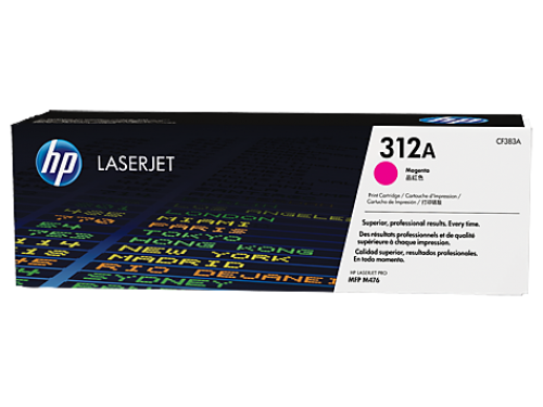 HP 312A Magenta Standard Capacity Toner 2.7K pages for HP Color LaserJet Pro M476 - CF383A