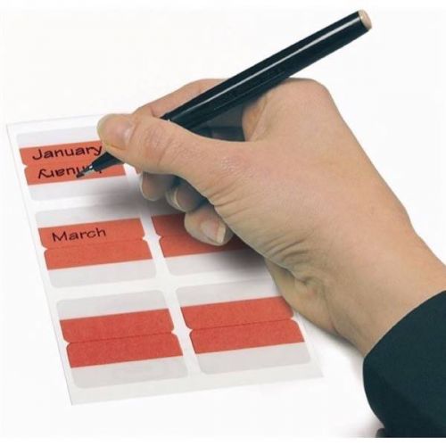 3L Twin Index Tabs Permanent 12x40mm Assorted Colours (Pack 24) - 10532 Page Markers 74211PL