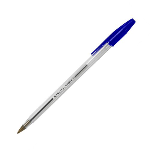 ValueX Ballpoint Pen 1.0mm Tip 0.7mm Line Blue (Pack 50) - 886003