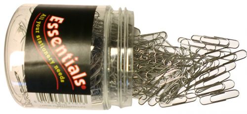 Value Paperclip Large Plain Silver PK500