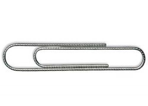 70851WH | Serrated Paperclips Alloy coated 