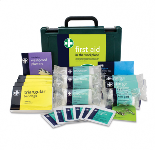 Reliance Essentials HSE 10 Person First Aid Kit Durham Box