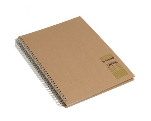 Value Save the Rhino A4 RecycledWirebound Book PK5