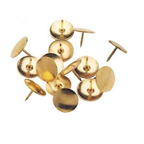 Box of Drawing Pins. Ideal for fastening notices and posters to notice boards. Head diameter: 9.5mm.