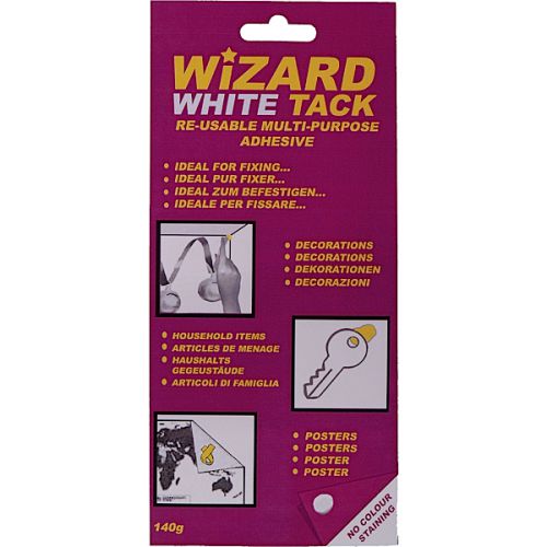 Wizard White Tack Economy 140g Pack 880107/2