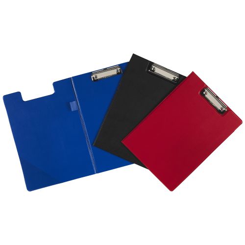 ValueX Foldover Clipboard PVC Cover A4 Red - 881702