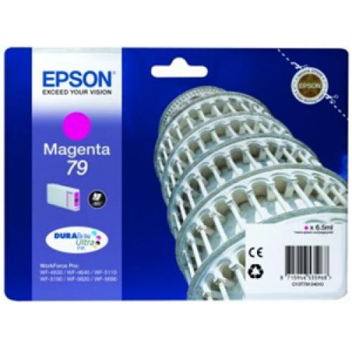 Epson 79 Tower of Pisa Magenta Standard Capacity Ink Cartridge 6.5ml - C13T79134010