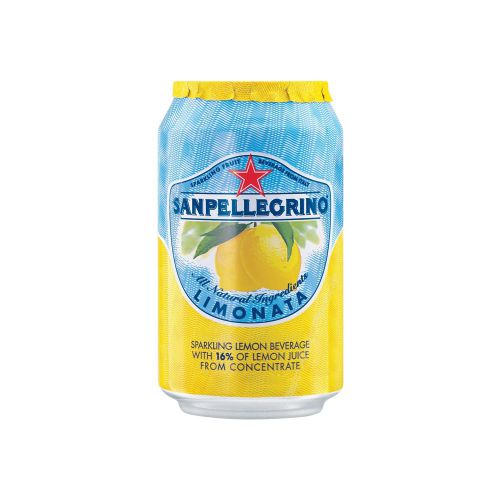 San Pellegrino 330ml Can Lemon 12166912 [Pack of 24]